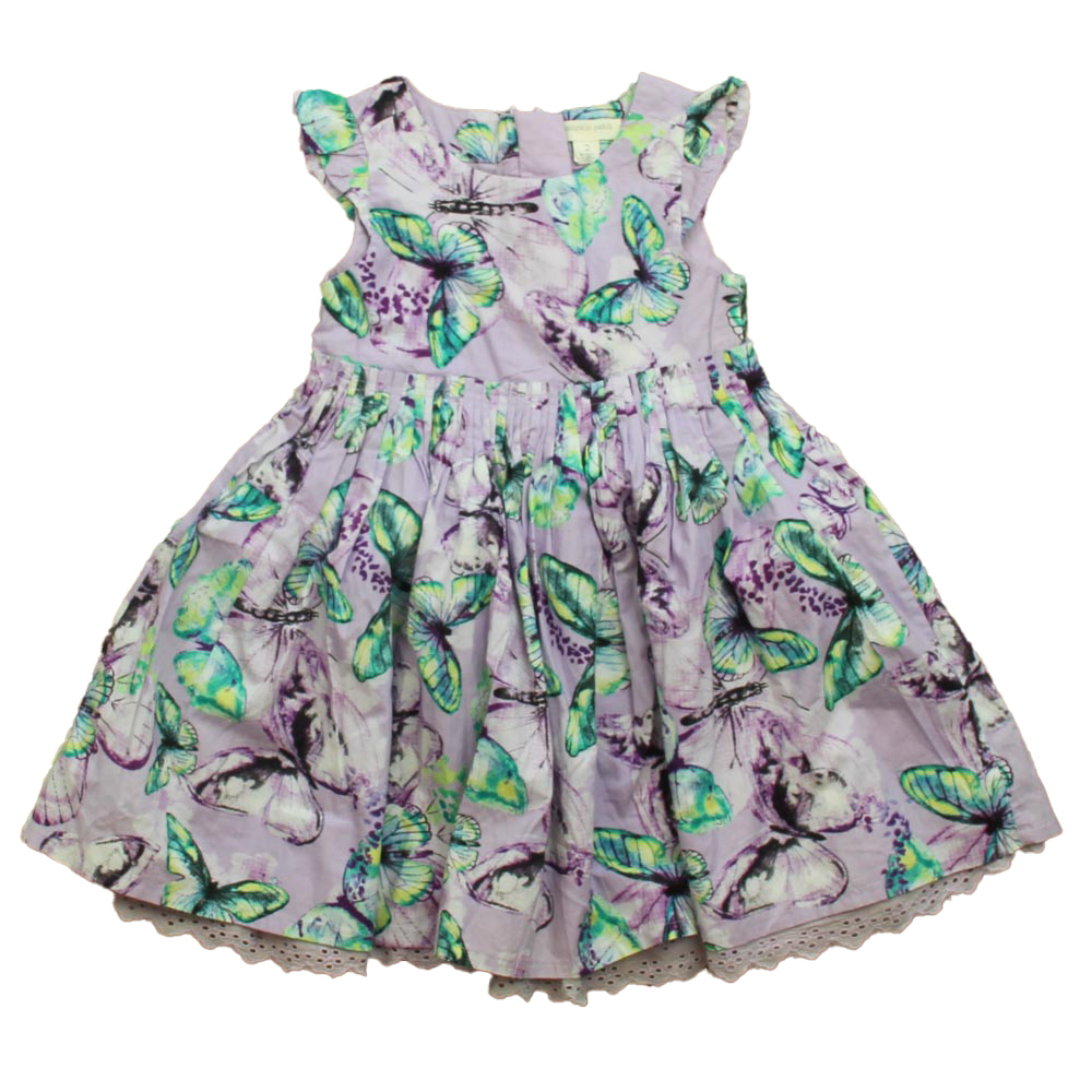 Pumpkin Patch Girls Purple Butterflies Dress size: 2T